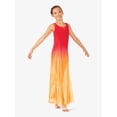 thumbnail image 6 of Girls Hand Painted High Slit Mesh Lyrical Dress, 6 of 11