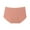 Pink, variant on Ruimatai Women's Seamless Underwear Mid-Rise Breathable Comfort No Roll Waist Soft Stretch All Day Wear Solid Color