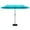 Blue, variant on Spaco 13 Feet Double-Sided Patio Twin Table Umbrella with Crank Handle, Outdoor Umbrella, Orange