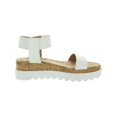 thumbnail image 2 of Sun + Stone Womens Melanyy Slip On Open Toe Wedge Sandals, 2 of 3