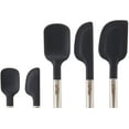 thumbnail image 2 of All Clad ZMLEVE cone Tools 5-Piece Ultimate Set For Cooking, Baking And Serving, Stainless Steel and Black, 2 of 7