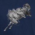 thumbnail image 3 of CafePress - Bucking Bronco Dark T Shirt - Men's Classic Graphic Cotton T-Shirt, 3 of 4
