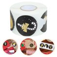 thumbnail image 3 of 1 Roll of Hand-made Gift Sealing Sticker Gift Box Seal Sticker Roll Decorative Seal Decal, 3 of 8