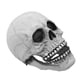 thumbnail image 5 of Máscara de calavera de Halloween, estilo calavera, transpirable, duradera, de látex, con mandíbula móvil, para fiesta, baile de disfraces., 5 of 14