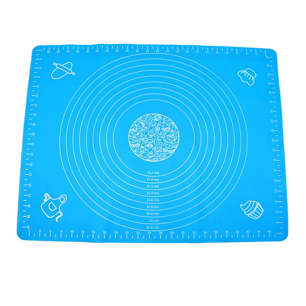 Silicone Pastry Mat Rolling Pin Mat with Measurements Nonstick Kneading