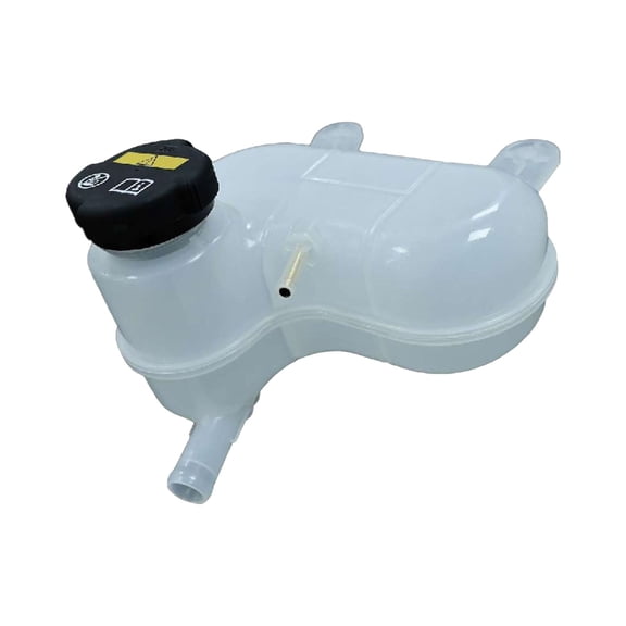 Front Engine Coolant Reservoir Overflow Tank For Chevrolet Spark 2016 2017 2018 2019 2020 2021 2022, Coolant Expansion Tank Replacement 1305248, 94511521-With Cap-White