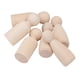 thumbnail image 4 of 20 Piezas de Natural con Cvijas para Mujer, Hombre, Pastel , Soporte de Juguete , 65 Alto Mujer BLESIY Muñeca de clavija de madera natural, 4 of 8