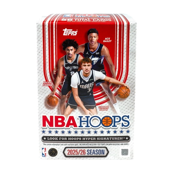 2025–26 Topps Hoops Basketball - Factory Sealed - Value Box