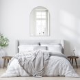 thumbnail image 2 of KOSSMAI Arch Wall Mirror with Metal Frame 24"X36" For Bathroom, Dining Room, Living Room, Entry Silver, 2 of 5