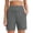 Gray, variant on Vivianyo HD Women's High-Waisted Casual Shorts, Stretchy Pull-On Bermuda Shorts with Pockets for Everyday and Work, Sizes S-3XL
