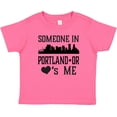 thumbnail image 3 of Inktastic Portland Oregon Someone Loves Me Skyline Boys or Girls Baby T-Shirt, 3 of 5