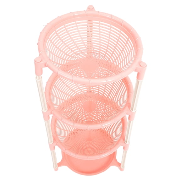 FUEENIRVA 1Pc Modern Style Storage Rack for Kitchen and Bathroom 11.8x11.6x11.6in