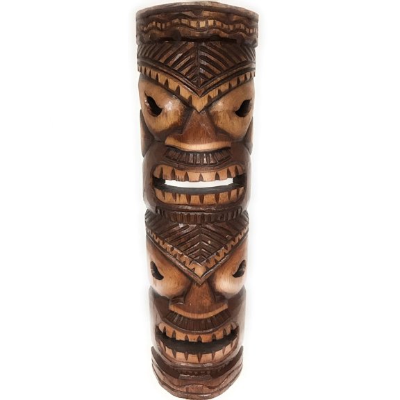 Beautiful Happiness & Prosperity Tiki Mask 24" | #dpt540260