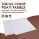 thumbnail image 3 of Self-Adhesive Acoustic Panels 12 Pack,12 x 12 x 0.4 inch Sound Proof Padding,Sound Absorbing Panel for Home ,White, 3 of 4