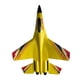 thumbnail image 1 of Avión RC de 2,4G y 2 canales, Avión de Control remoto, avión anticolisión, avión de ala fija RC para de 8, 10 años, regalos para , AMARILLO, 1 of 6