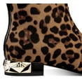thumbnail image 3 of Ferwind Women's Tall Boots Animal Print Suede Upper Goldtone Heels Adult Leopard  8, 3 of 9