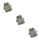thumbnail image 2 of Camisa de moda Sonducket para mujer Blusa vintage de fibra verde M, 2 of 6