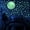 Green, variant on Liderstar Glow in The Dark Moon and Stars Ceiling Wall Decal Stickers for Kids Bedroom Décor Stars for Ceiling