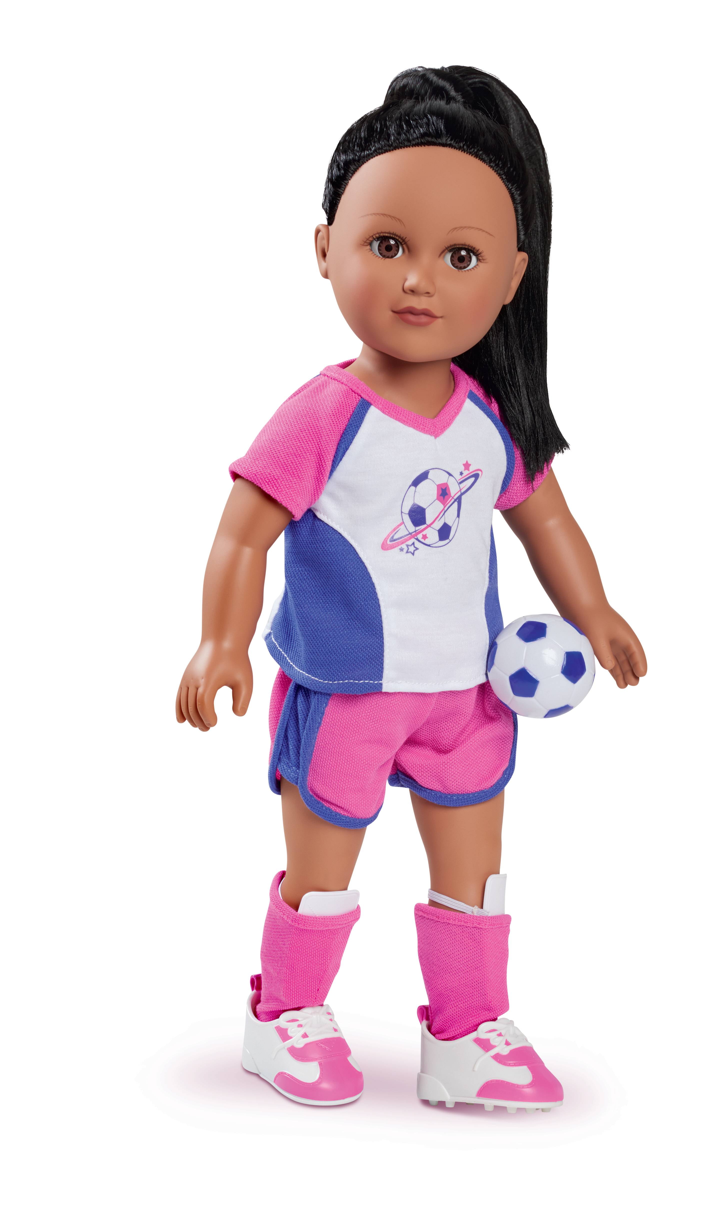 my life doll soccer player