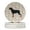 Multi Color, variant on Rottweiler Merry Christmas Large Sandstone Coasters Pack of 4 4 in x 4 in
