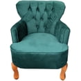 thumbnail image 1 of Sillón Capitone Individual Retro Vintage 100% Artesanal Madera Pino Artesanía Nacional (Tulipan Luxory), 1 of 2