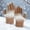 Khaki, variant on Womens Pink Touchscreen Gloves - Warm Winter Polyester Knitted, One Size Fits Most for Daily Cold Weather Use,Size Free Size