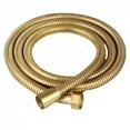 thumbnail image 2 of New 1.5/2/3M Gold Stainless Steel Flexible Long Shower Water Hose Extension Plumbing Pipe Pulling Tube Bathroom Accessories, 2 of 9