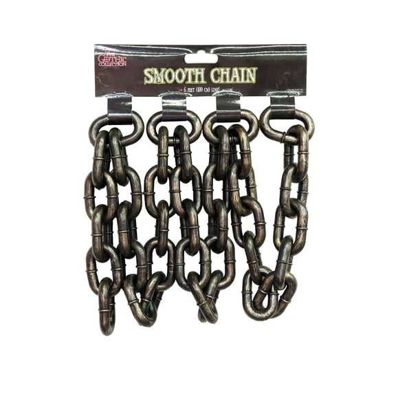 Rubie's Costume Co - 71-inch Bronze Plastic Dungeon Chain - One Size