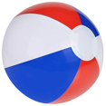 thumbnail image 2 of Red, White, And Blue Beach Balls, 2 of 2