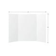 thumbnail image 2 of FORMIT  White Trifold Board 28X40 Project Presentation Display Board, 2 of 4