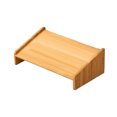 thumbnail image 1 of letairis Wood Under Desk Footrest Adjustable 3 Height Position Step Stool Foot Rest for Bathroom Home Chair Posture Support Pure Color Low style, 1 of 9