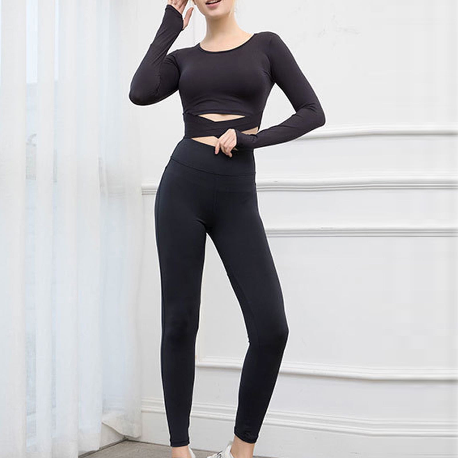 Inmarces Workout Sets for Women 5 PCS Yoga Outfits Activewear Tracksuit Sets,  Black01, Small : : Clothing, Shoes & Accessories