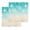 Brown Teal, variant on Green Ombre Coastal Kitchen Dish Towels for Drying Dishes Set of 4, Sea Nautical Summer Beach Starfish Coral Waffle Weave Microfiber Hand Tea Bathroom Towels Quick Dry & Absorbent Towel 12x12