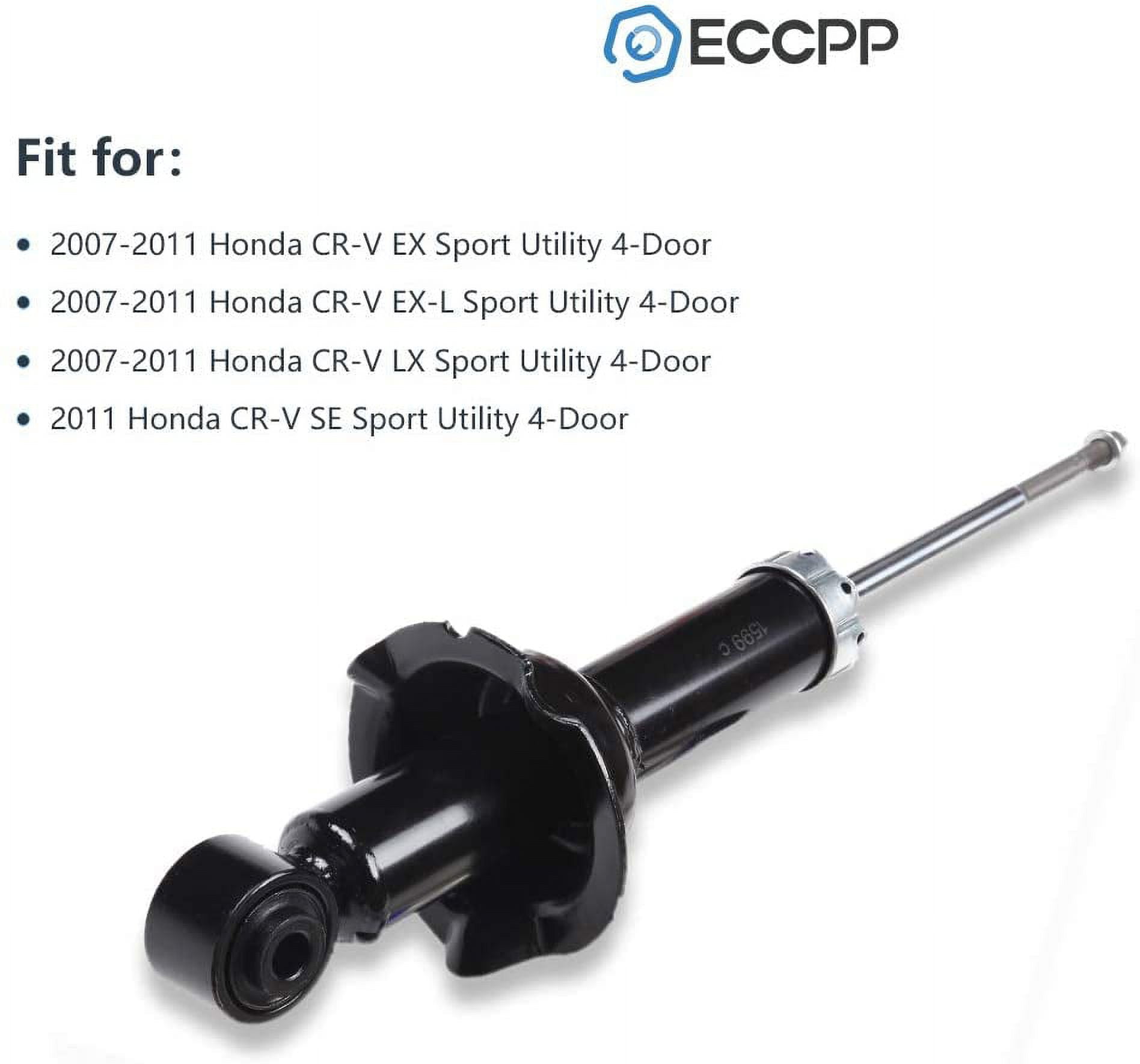 Rear Shocks Absorbers,ECCPP Gas Shocks for Honda fits 2007-2011 for Honda CR-V Pair Shocks with 341492