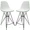 White/Green, variant on LeisureMod Cresco Modern Acrylic Barstool with Black Steel Frame and Footrest – Durable Lightweight Counter Stool for Kitchen Island, Home Bar, or Dining Area Set of 2