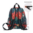 thumbnail image 5 of FORMRS School Backpack with Front Zippered Pocket 12" Student Travel Daypack, Christmas Berries, 5 of 6