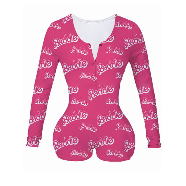 Multitrust Women's Summer V-Neck Print Bodycon Sleepwear Jumpsuit Shorts -  Walmart.com