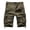 Yellow, variant on AOOCHASLIY Shorts Men Men's Plus Size Cargo Shorts Multi-Pockets Relaxed Summer Beach Shorts Pants