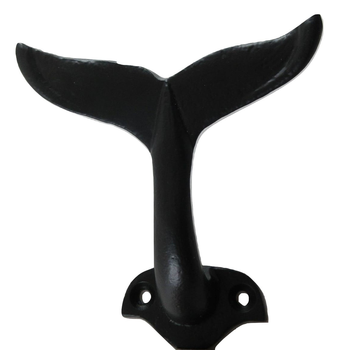 Cast Iron Whale Tail Hook Nautical Decor