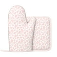 thumbnail image 2 of Honeii Cow 1 patten Oven Mitts and Pot Holders Sets, Baker Oven Mitts, Mittens for Kitchen Decor, Baking Lover over Gloves Gifts, 2 of 7
