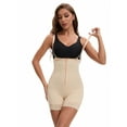 thumbnail image 4 of Unique Bargains Women's Body Shaper with Hook-and-Zip Closure Tummy Control S Beige, 4 of 6