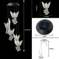 thumbnail image 6 of GLUAAE Solar Angel Wind Chime – Outdoor Hanging Decor with LED Lights, Gardening Gift for Mom/Wife, 6 of 6