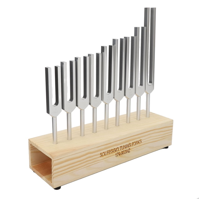 Herramienta De Diapasón De Equilibrio De Instrumentos Musicales, Herramienta De Diapasón Que Mejora La Cognición, Equilibrio De Energía Portátil De Madera De Haya Para
