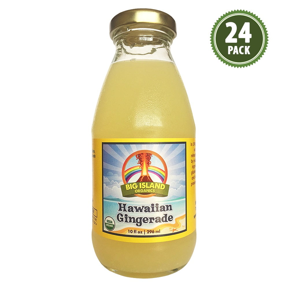 Big Island Organics Hawaiian Gingerade 10oz (24 pk)