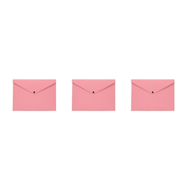Wweixi File Document Bag Stay Organized And Enjoy Durable Felt Felt Folder Organizer pink 3Set