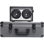 KETELESE Bluetooth Speaker, Glass Body and Unique Glass Speaker Diaphragms, 40W Minimalist Design, Crystal Clear Sound, Wireless Hi-Res Audio, Ideal for Music Lovers- Black