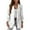 *White, variant on ClodeEU Womens Blazer Cardigan Jacket,Work Office Blazer,Fall Fashion Long Sleeve Blazer Tops Navy,Womens Plus XXL