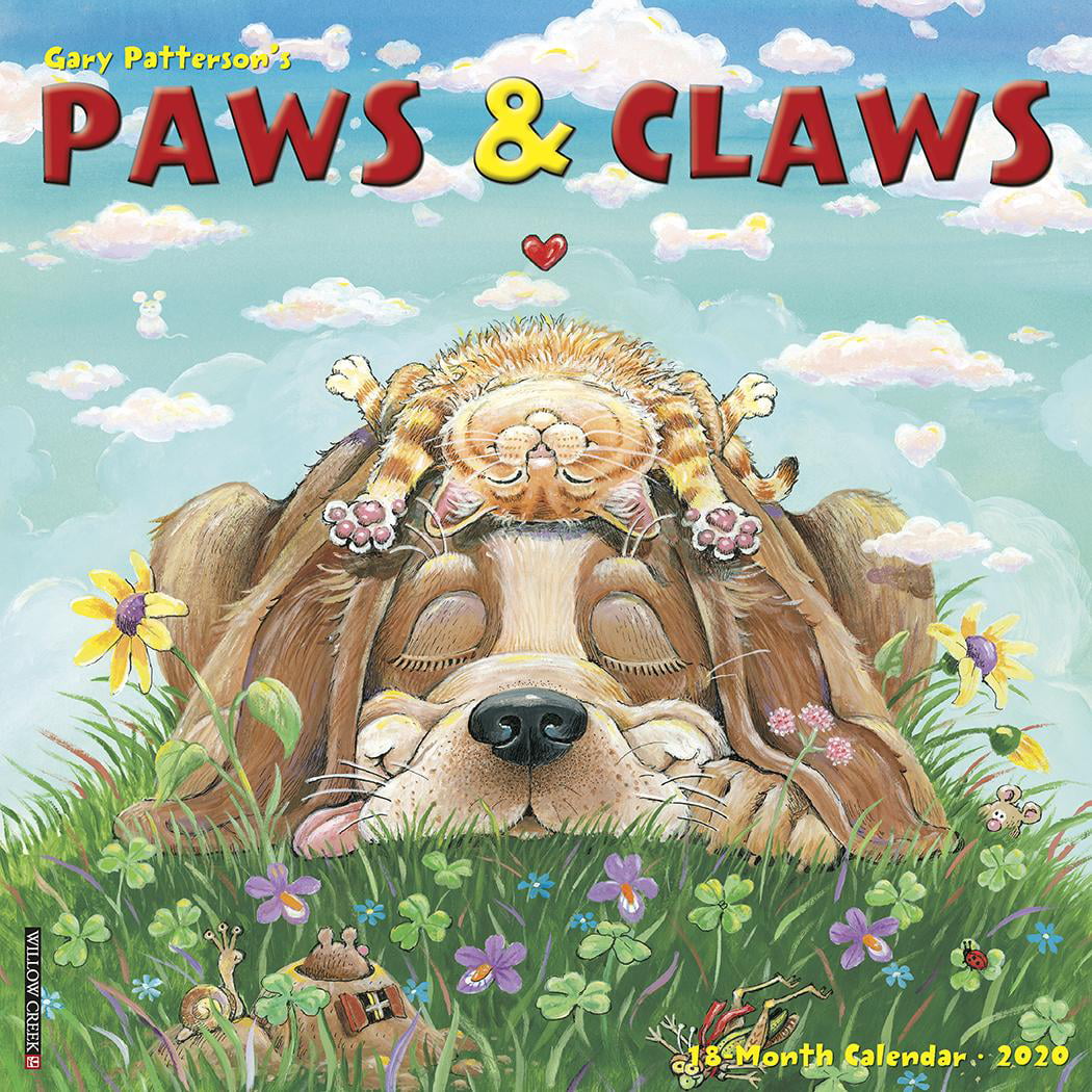 gary-patterson-s-paws-n-claws-2020-wall-calendar-other-walmart