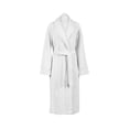thumbnail image 2 of Women's Plush Velour Bathrobe, Soft Warm Loungewear, Full-Length, X-Large, Lilac, 2 of 10