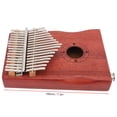 thumbnail image 4 of Musical Kalimba, Durable Finger Thumb Piano, With Storage Bag Easy Operated  For Home Children Performance Entertainment, 4 of 8